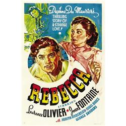 Rebecca (United Artists, 1940). One Sheet (27 