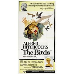 The Birds (Universal, 1963). Three Sheet (41  X