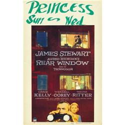 Rear Window (Paramount, 1954). Window Card (14 