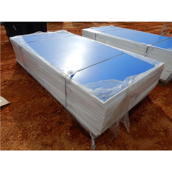 1" PVC BOARD (20) 4' x 8' sheet