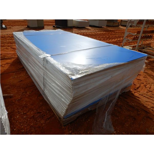 1" PVC BOARD (20) 4' x 8' sheets