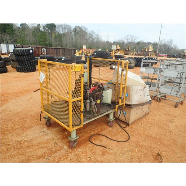 Automatic welding jigs & (2) pallet misc