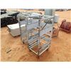 Image 2 : (2) metal roll around parts cart