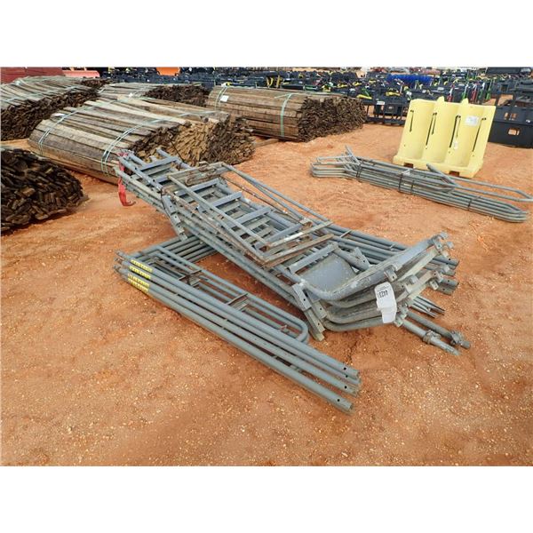 (1) bundle galvanize ladder & scaffolds