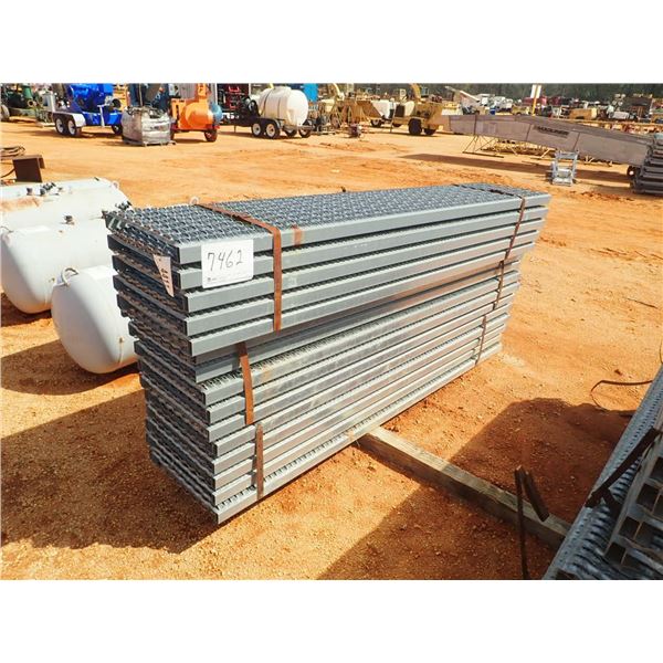 (3) bundle 8' long galvanized catwalk