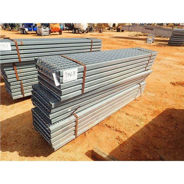 (3) bundle 8' long galvanized catwalk