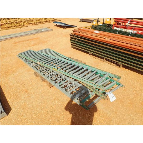 (5) section roller conveyor