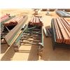 Image 2 : (1) pallet shelving rail w/support post