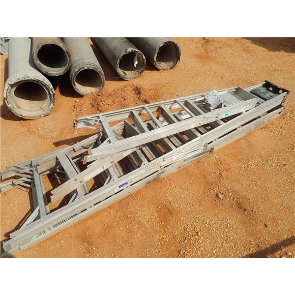 (4) misc size step ladders