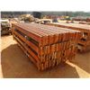 Image 2 : (1) pallet 8' steel support rails