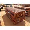 Image 2 : (1) pallet 8' steel support rails