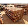 Image 2 : (1) pallet 8' steel support rails