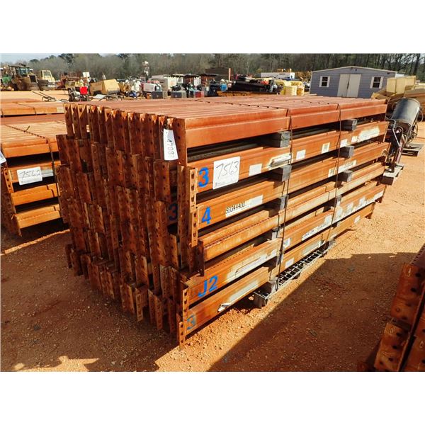 (1) pallet 8' steel support rails