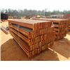 Image 2 : (1) pallet 8' steel support rails