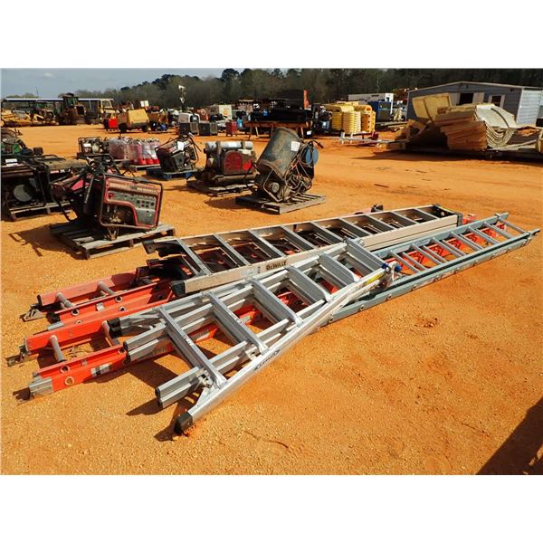 (3) extension ladder & 3 step ladder