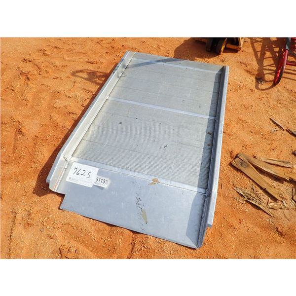 Aluminum dock ramp