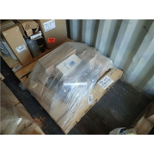 1 pallet misc filters (in container)