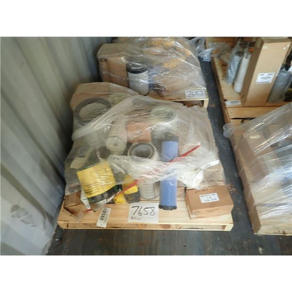 1 pallet misc filters (in container)