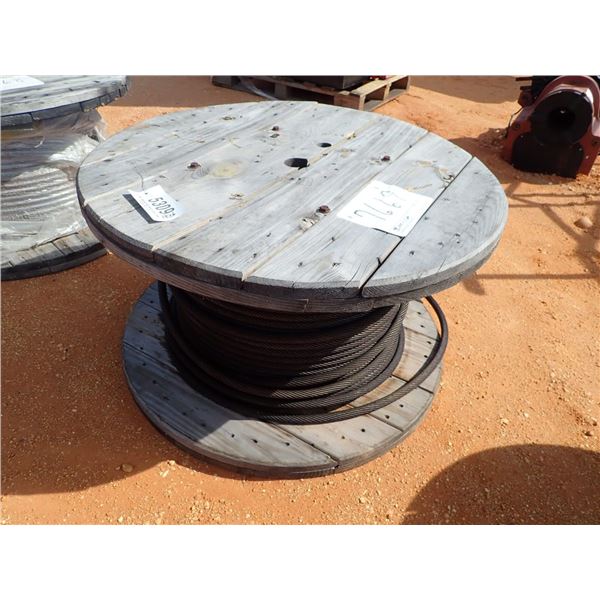 (1) reel steel cable