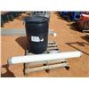Image 1 : (1) 55 gallon barrel and (1) 6" PVC pipe