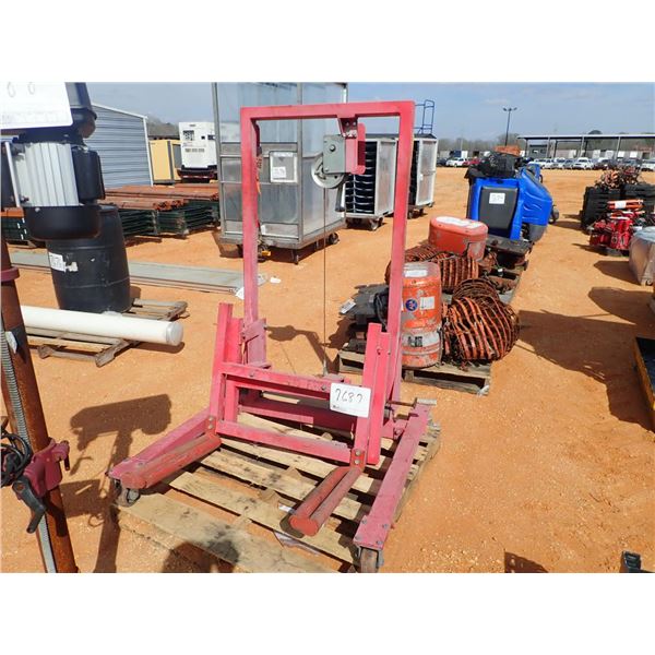 manual warehouse lift