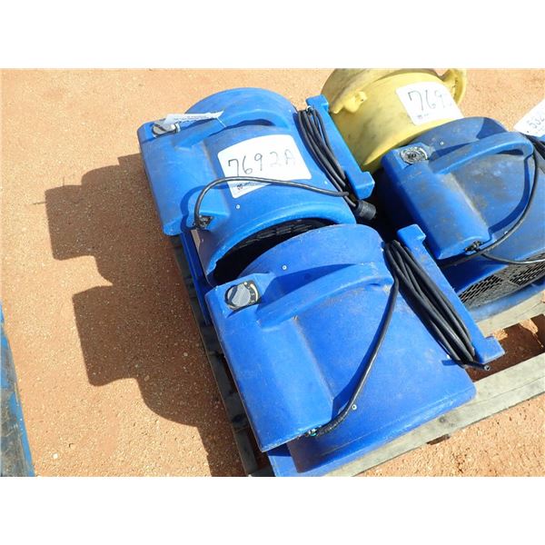 (2) carpet dryer