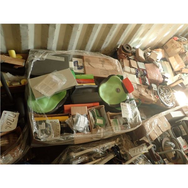 (1) pallet misc sensor, airbags, misc