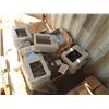 Image 1 : (1) pallet misc, control panel boxes, pillar block bearing, bearing, elect component