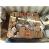 Image 1 : (1) pallet misc bearing, smoke detector, electrical components