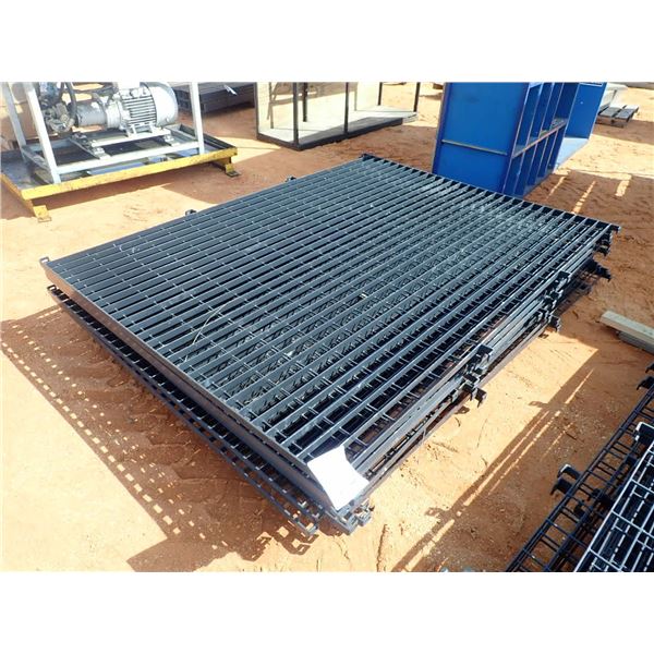 (12) 66" x 93" metal grating