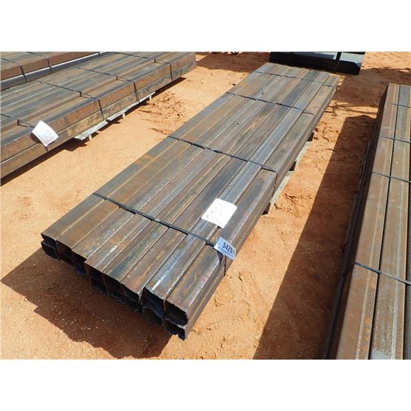 4" x 4" x 10' sq metal tubing
