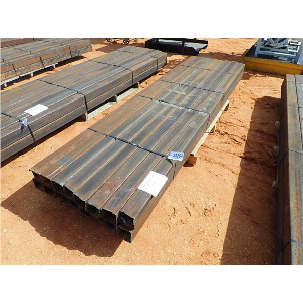 4" x 4" x 10' sq metal tubing