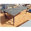 Image 1 : 44" x 102" metal table