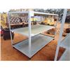 Image 1 : 4' x 8' roll around 3 shelf storage cart