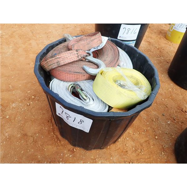(1) bucket hold down strap