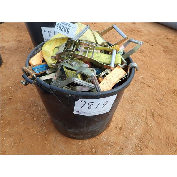 (1) bucket strap rachet