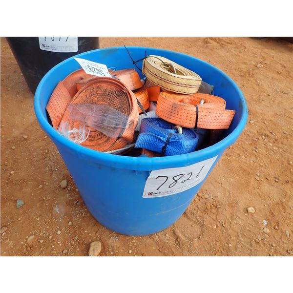 (1) bucket strap rachet