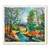 Image 1 : Dimitri Polak (1922-2008), "Autumn Stream" Hand Signed Limited Edition Serigraph