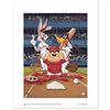 Image 2 : "At the Plate (Diamondbacks)" Numbered Limited Edition Giclee from Warner Bros.