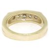 Image 8 : 14K Yellow Gold 0.55 ctw 5 Round Channel Set E VVS Diamond Wedding Band Ring