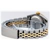 Image 5 : Rolex Ladies 2 Tone Quickset 18K Blue String Diamond Datejust Wristwatch