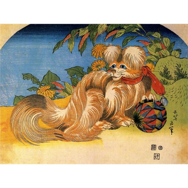 Hokusai - Samurai Riding on Horses