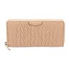 Image 1 : Coach Beige Gathered Leather Zippy Wallet