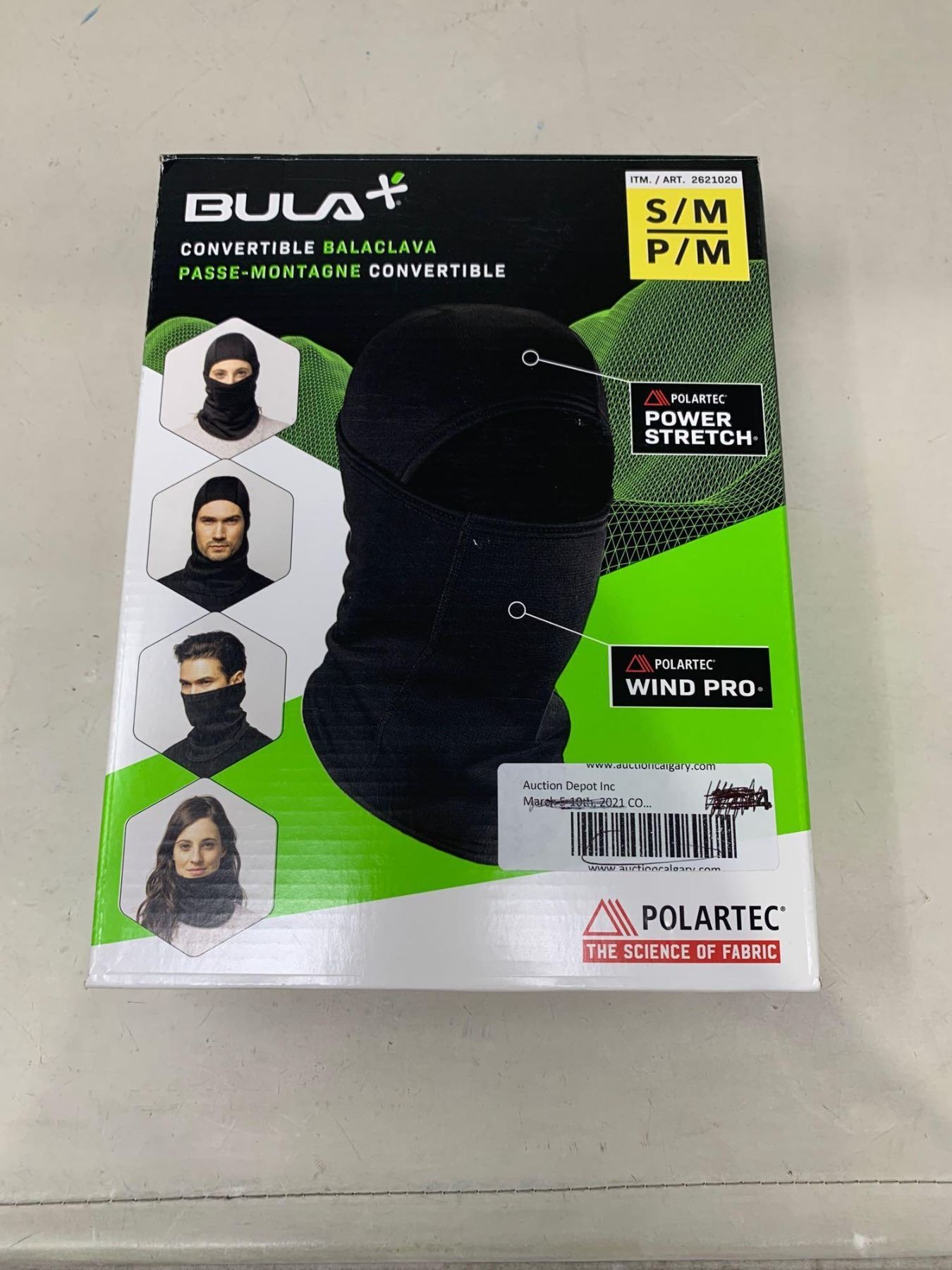 Bula Convertible Balaclava Size S/MÂ