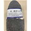 Image 1 : K Bell Womens Sherpa Slippers 2-Pack Size L/XLÂ 