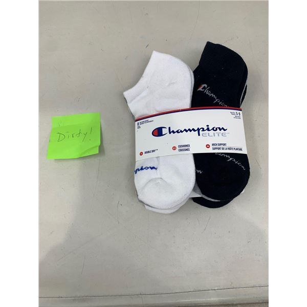 Champion No-show Socks (size 5-9)