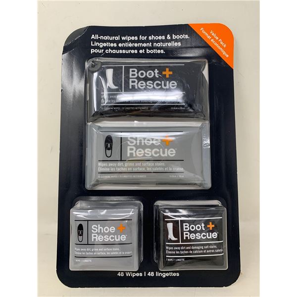 Boot/Shoe RescueÂ Cleaning Wipes