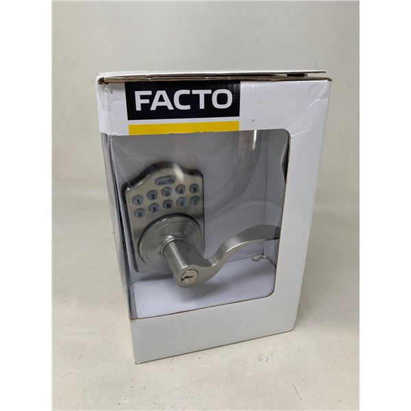 Facto Electric Lever w/ Key, for Front DoorÂ 
