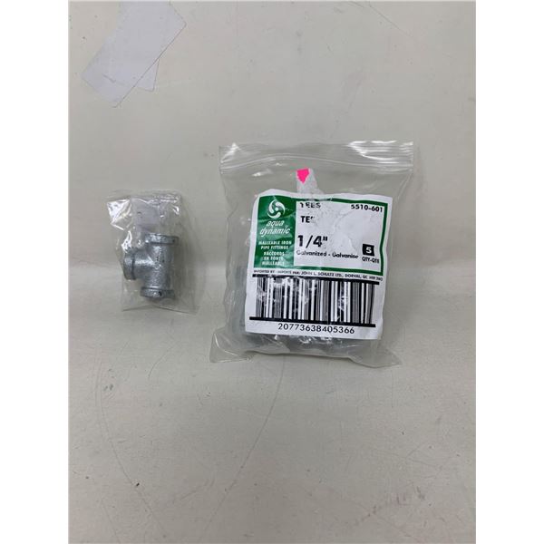 Aqua Dynamic 1/4in Iron Pipe FittingsÂ 