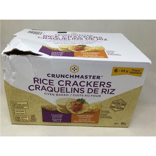 Crunchmaster Rice Crackers (594g)Â 